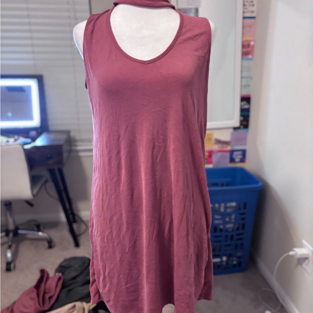DREW Coral Sleeveless Top